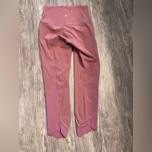 Lululemon limited edition scalloped hem leggings